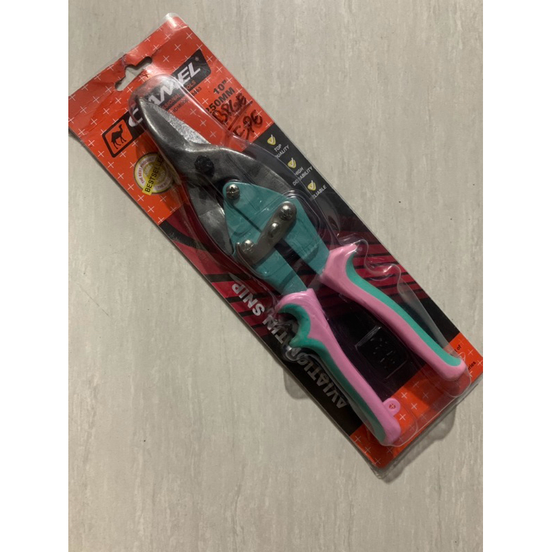 

CAMEL GUNTING HOLO 10” HOLLOW SENG BAJA RINGAN AVIATION TIN SNIP