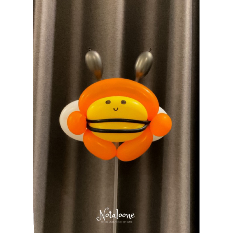 Notaloone - Balon Chibi Lebah Bee Honeybee Buzz Karakter Lucu Kado Wisuda Ulang Tahun Anniversary Va