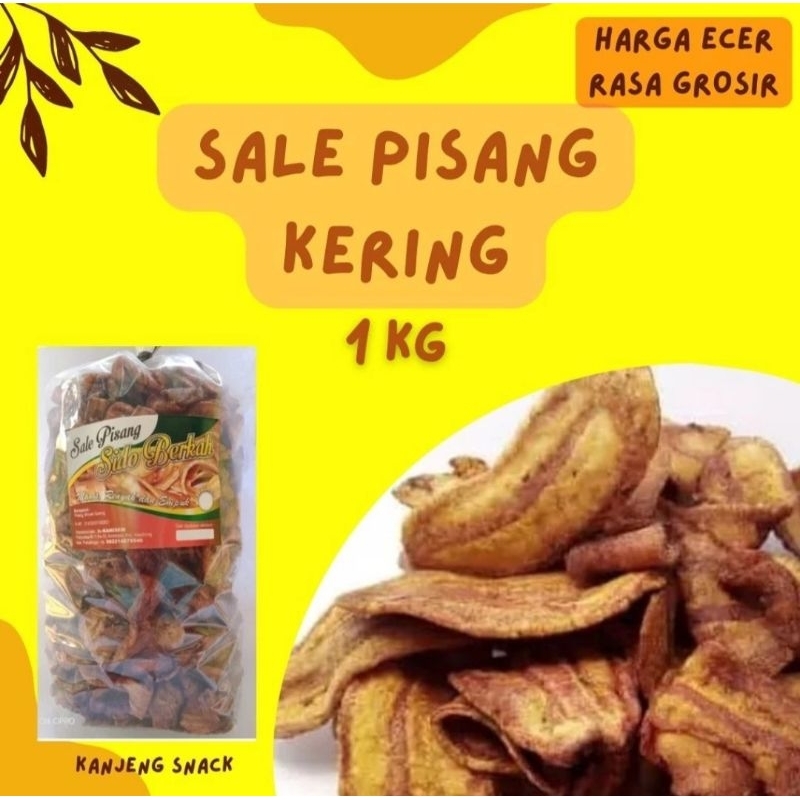 

Sale Pisang Kering Keripik Pisang Manis 1 kg