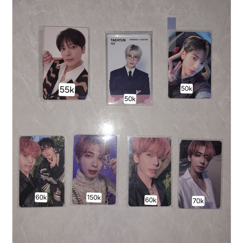 aab pc beomgyu huening yeonjun soobin taehyun txt nigthmare m2u r1 r2 pws harley boneka soundwave po