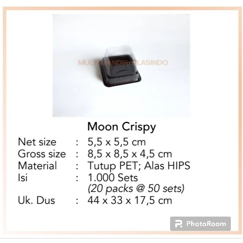 

Moon cake / Moon crispy / Moon mochi