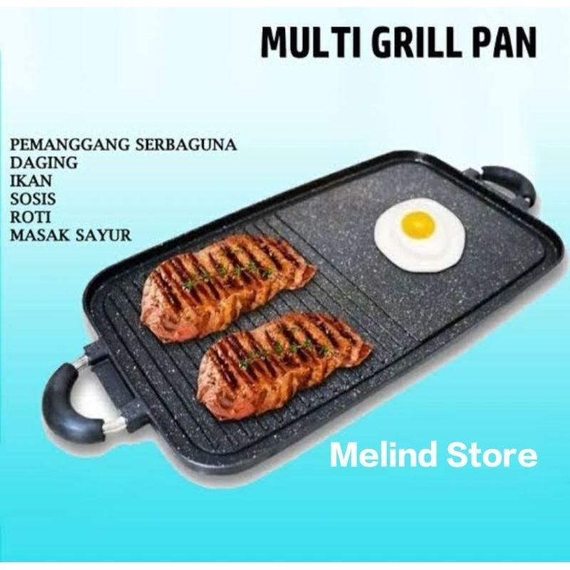 COD - MS01 Pemanggang BBQ Serbaguna Teflon Panggang Roti Bakar Kebab Burger / Panggangan Grill Dagin