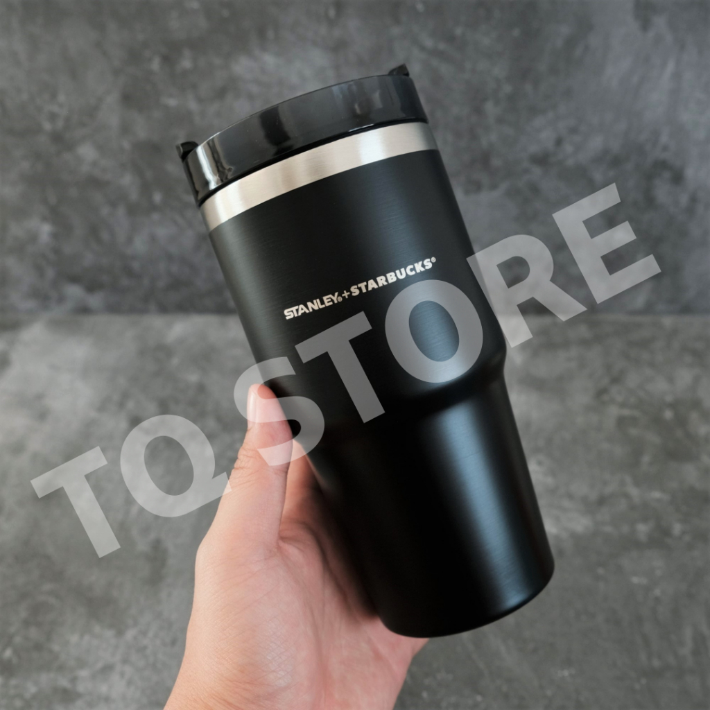 TERMURAH  TUMBLER STARBUCKS STAINLESS STEEL BLACK VENTI SIZE TQ028