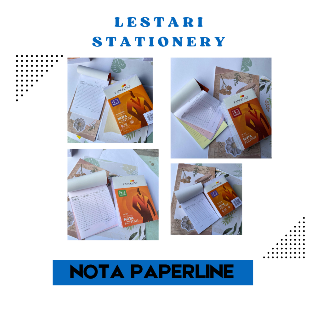 

Nota kontan Paperline Lestari Stationery