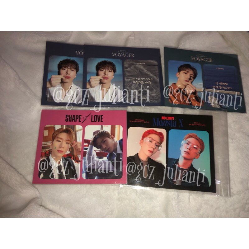 Monsta X - Benefit Photocard Kihyun [TAKE ALL ONLY]