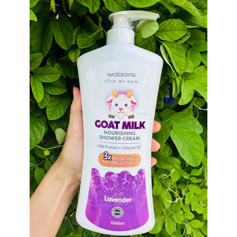 Sabun Mandi Cair Watson Goat Milk - Sabun Mandi Botol Pump - Sabun mandi wangi tahan lama - Cream Bo