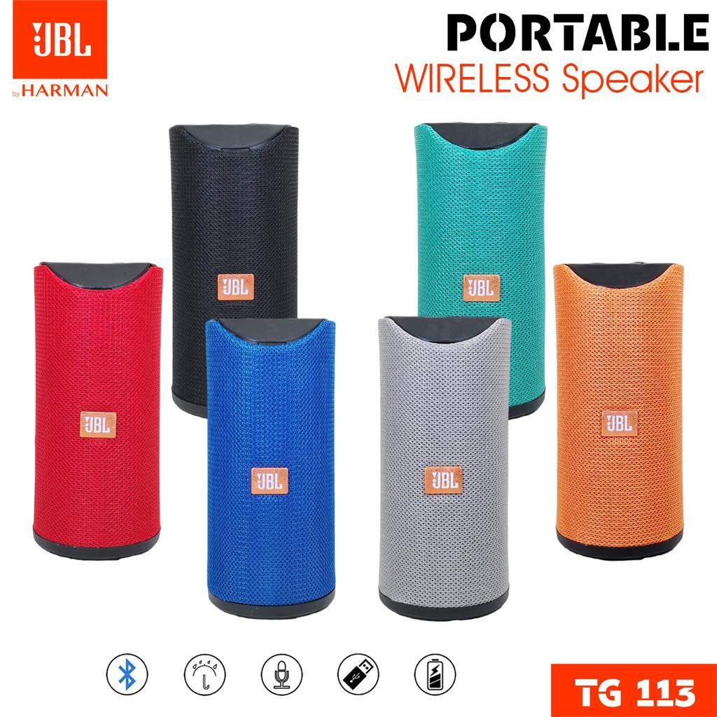 semut0010 Speaker Bluetooh JBL TG113 Wireless Portable Speaker Aktif Dual Subwofer Bass