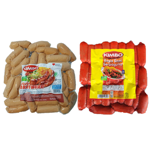 

Sosis KIMBO Bratwurst Cocktail Original Isi 25