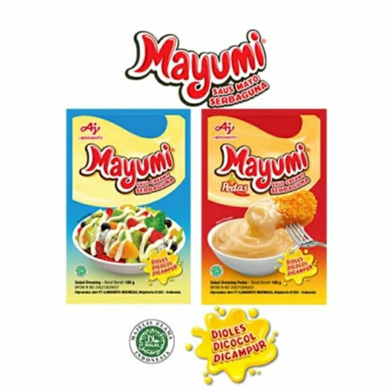 

Ajinomoto Mayumi Saus Creamy Serbaguna Pedas / original 100g