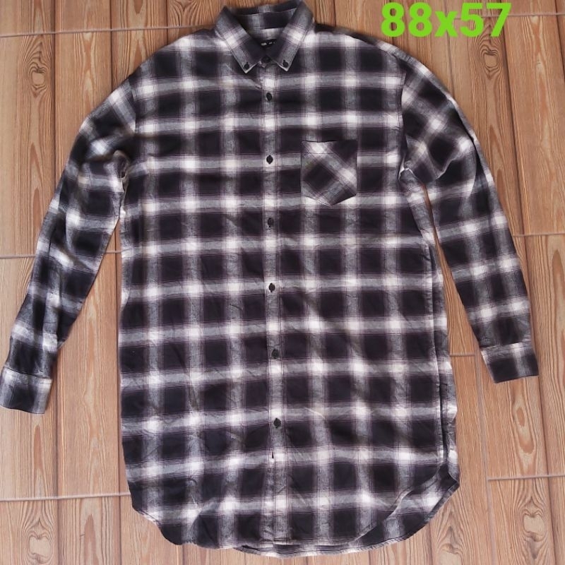 Kemeja Flanel veterano Size XL dan 4XL super Jumbo