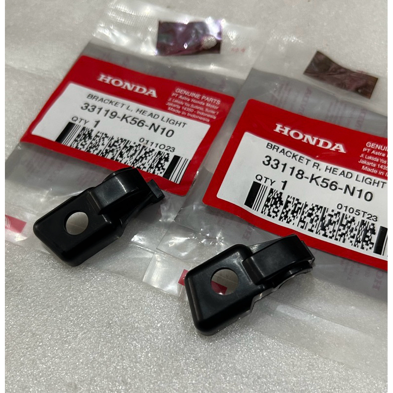 Bracket Dudukan Lampu Depan Supra GTR Ori AHM 33118K56N10 33119K56N10