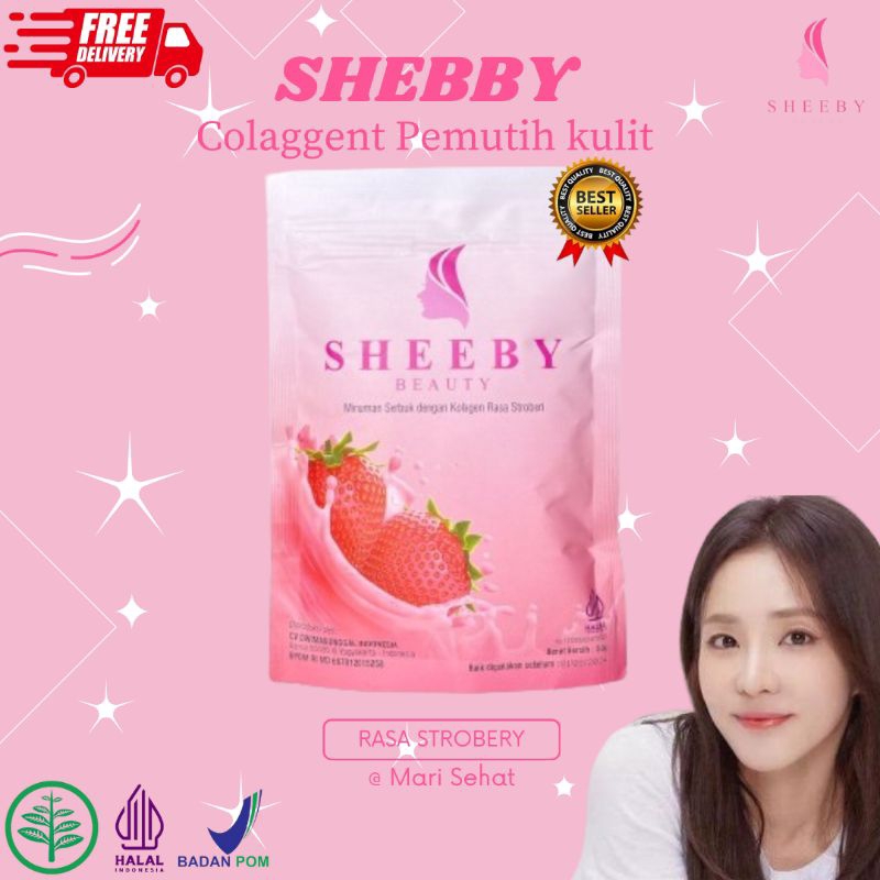 Sheeby Beauty Pemutih Badan Minuman Collagen Drink Ori Sheeby Beauty Colagen Sheby Shebby Shaby Shab