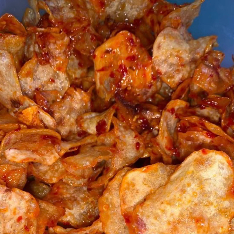 

Keripik kentang pedas 250 Gram