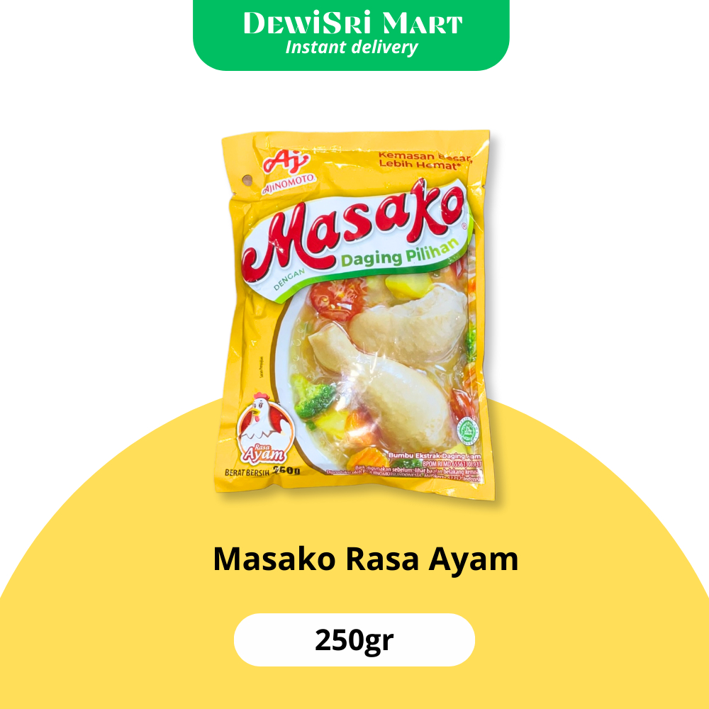 

Masako Ayam 250gr - Dewi Sri Mart