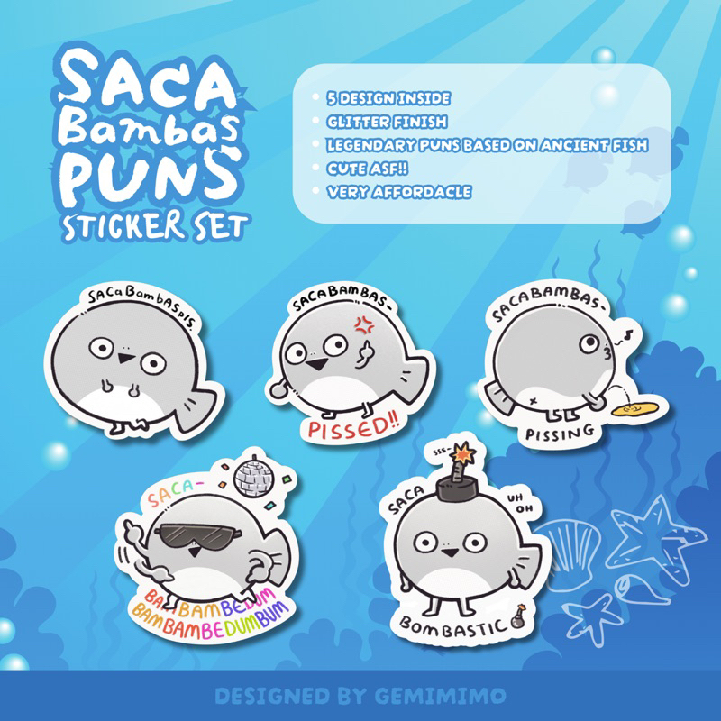 

SACABAMBASPUNS STICKER PACK
