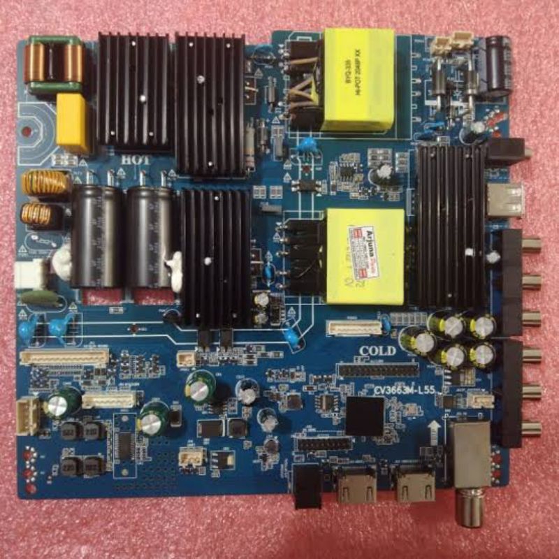 MB/MESIN/MAIN BOARD TV LED POLYTRON PLD43BV1558