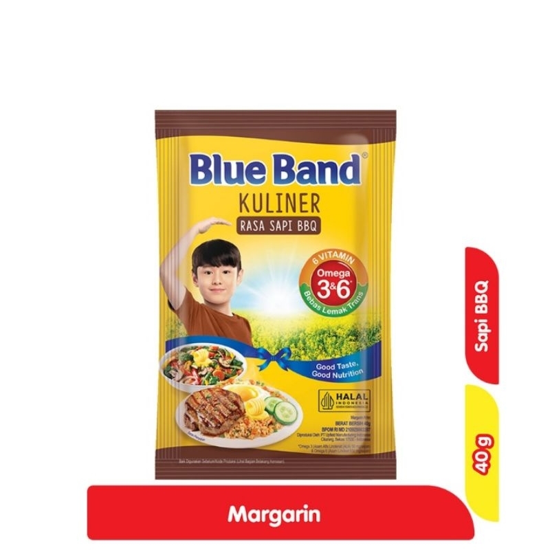 

Blue Band Kuliner Margarin Sapi BBQ40 g