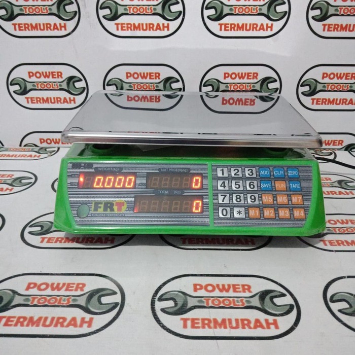 

Timbangan Digital 40kg FRT Duduk Dapur Kue Buah Laundry 40 kg Roti