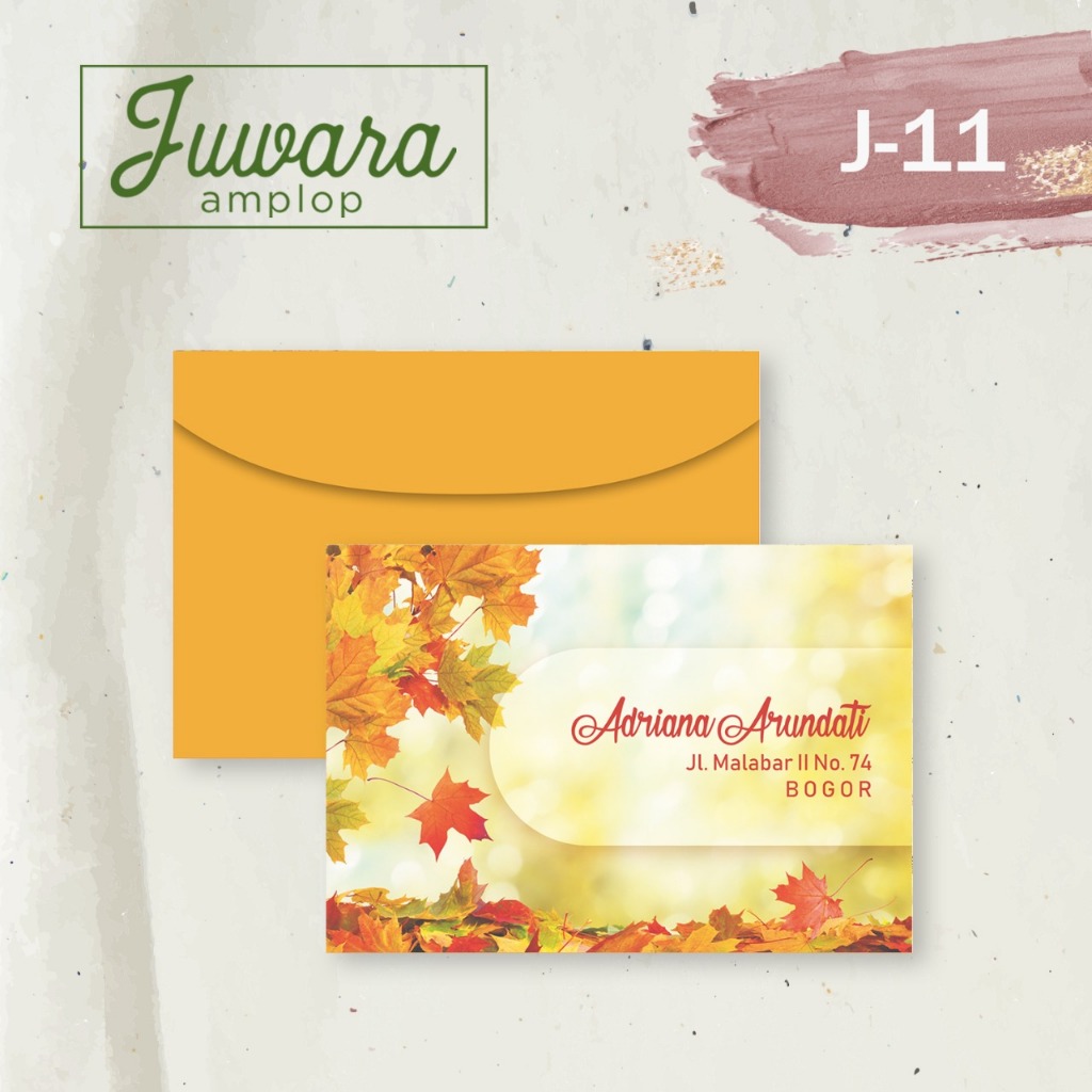 

Amplop Costum Juwara J 11-20