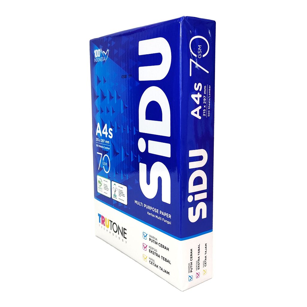 

SIDU A4s 70g BIRU