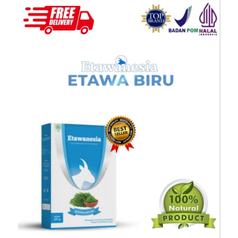 

Susu etawanesia etawa biru membantu mengatasi asam urat