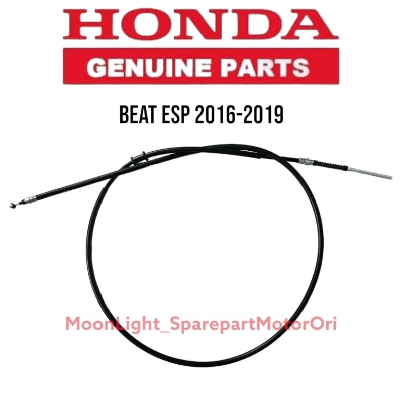 TALI KABEL REM BELAKANG BEAT ESP 2016-2019 INJEKSI ORI ORIGINAL ASLI HONDA AHM 43450-K81-N20