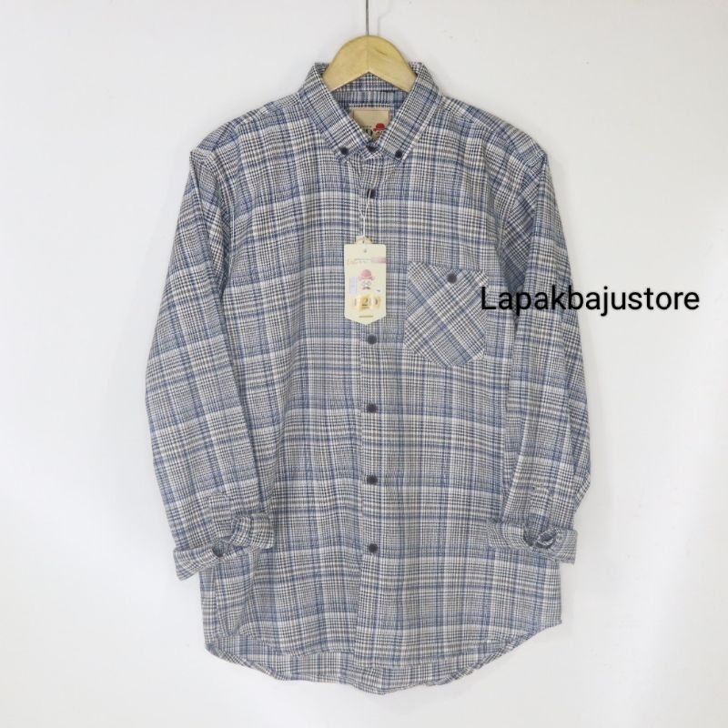 KEMEJA PANJANG FLANEL PREMIUM F2D