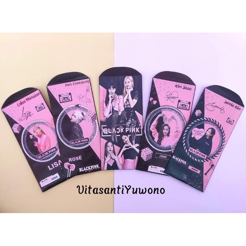 

Amplop Lebaran Blackpink/Kpop Idol (Harga 1 Lusin)