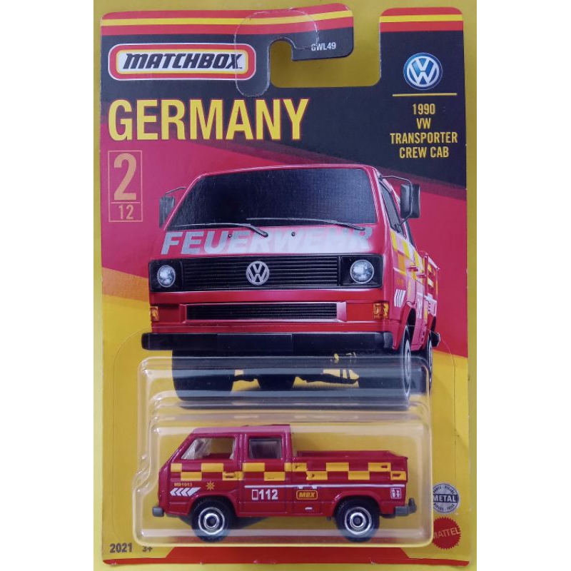 Matchbox VW Transporter Crew Cab