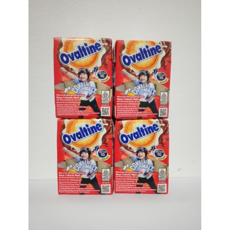 

susu kotak kecil ovaltine rasa coklat 125ml