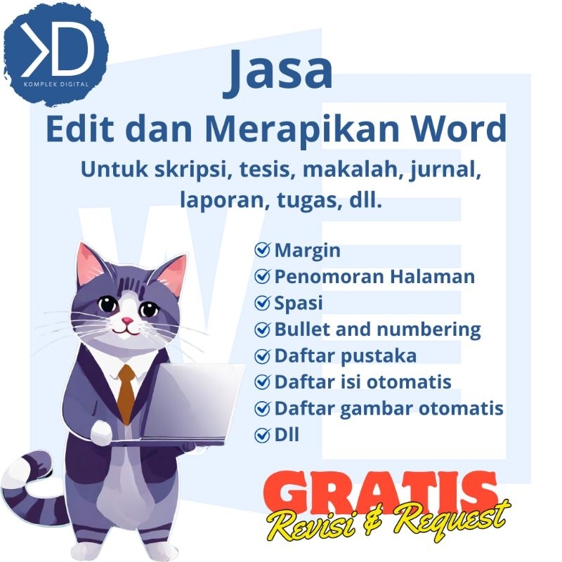 Jasa Edit dan Merapikan File Word