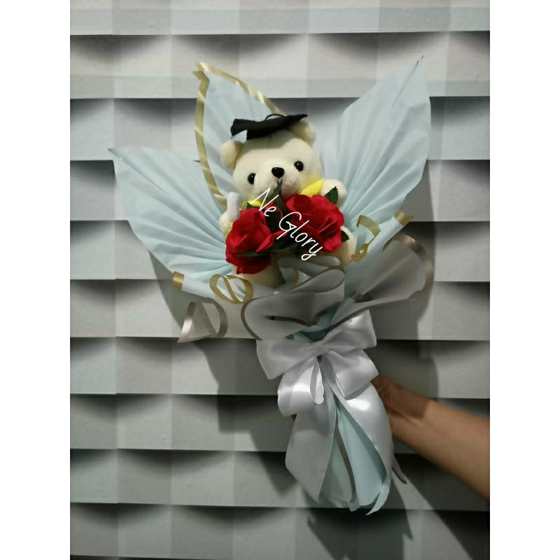 

Buket Bear wisuda