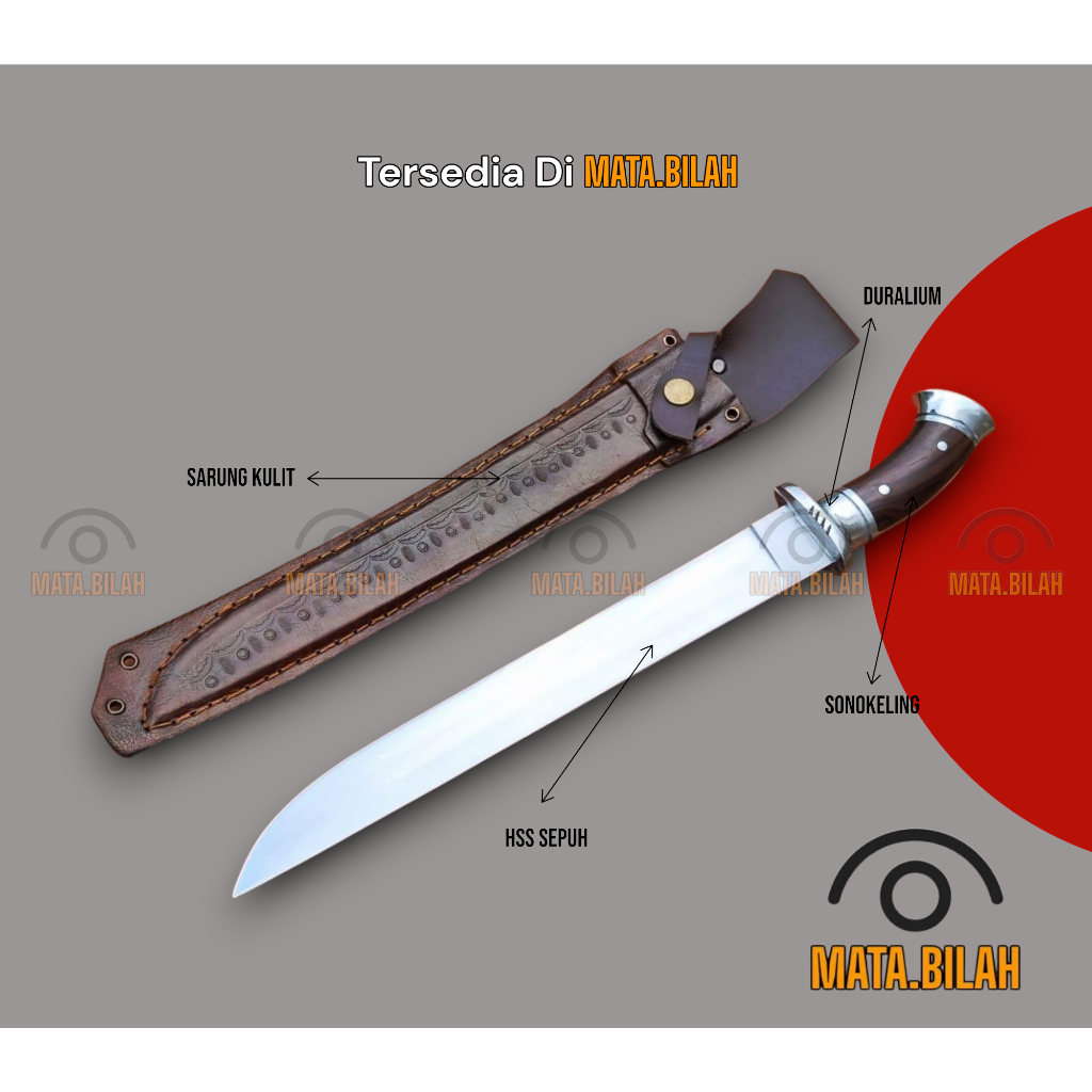 MB Pisau Sembelih Sapi Super Premium HSS
