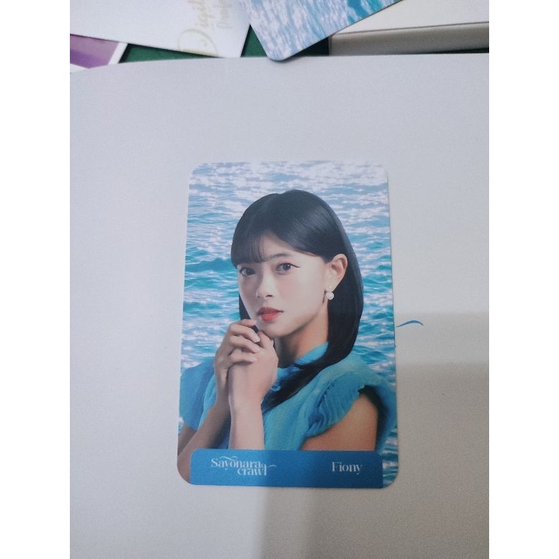 Photocard Fiony JKT48 Sayonara Crawl