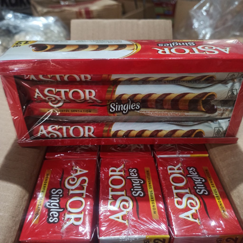 

Wafer astor singles 1 box 12pcs