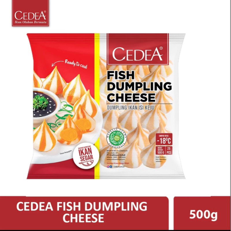 

Cedea Fish Dumpling Cheese dan Chicken 500 gr