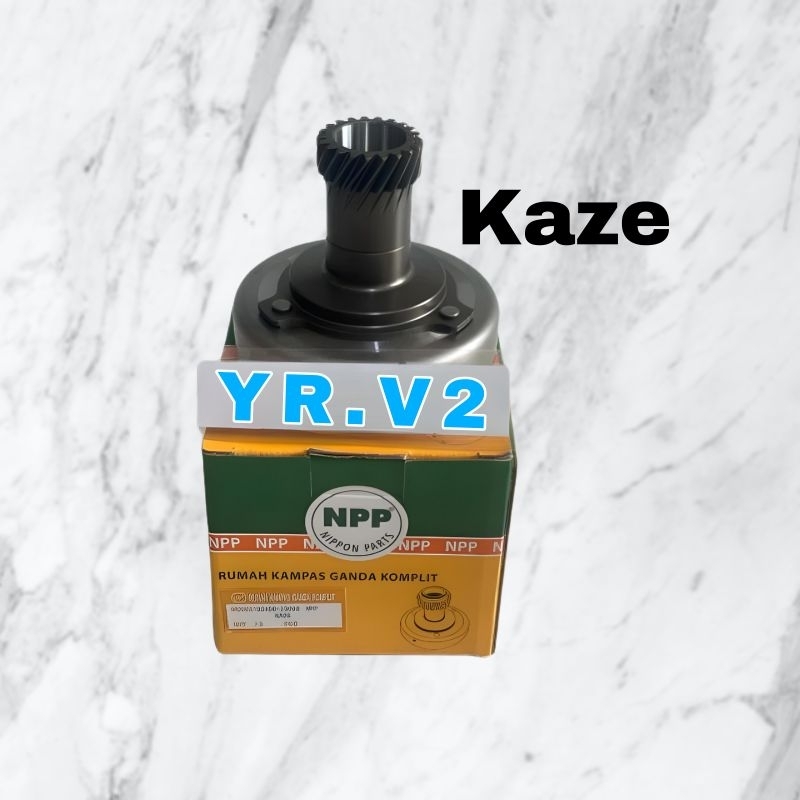 Rumah Kampas Ganda Komplit Lonceng Kawasaki Kopling Kaze R Kaze ZX 130 Blitz joy Athlete Edge Npp