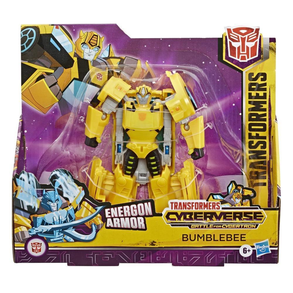 Transformers Cyberverse Battle for Cybertron Bumblebee Kado Mainan Robot Anak Laki-laki