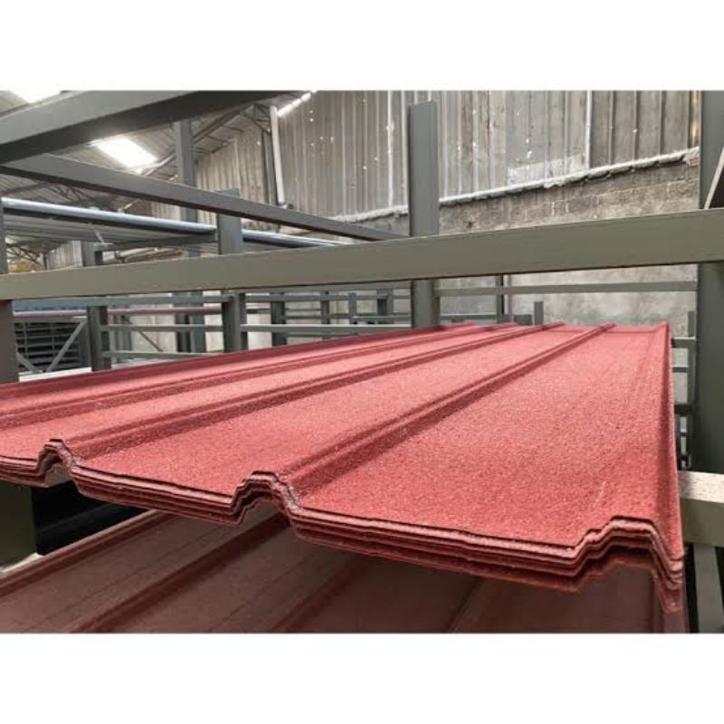 Spandek Pasir Sinai Deck 0,30 mm, Tebal Berkualitas, Redam Suara – Warna Hitam, Maroon