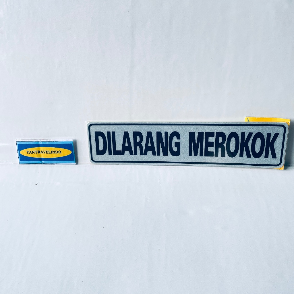 

LABEL TANDA PERINGATAN DILARANG MEROKOK NO SMOKING SIGNING PENANDA PERINGATAN SILVER GLOSSY BERKUALITAS