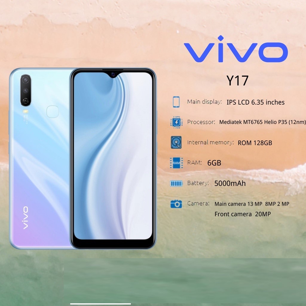 PROMO VIVO Y17/HP MURAH/ HP VIVO RAM 8+256GB Fullset