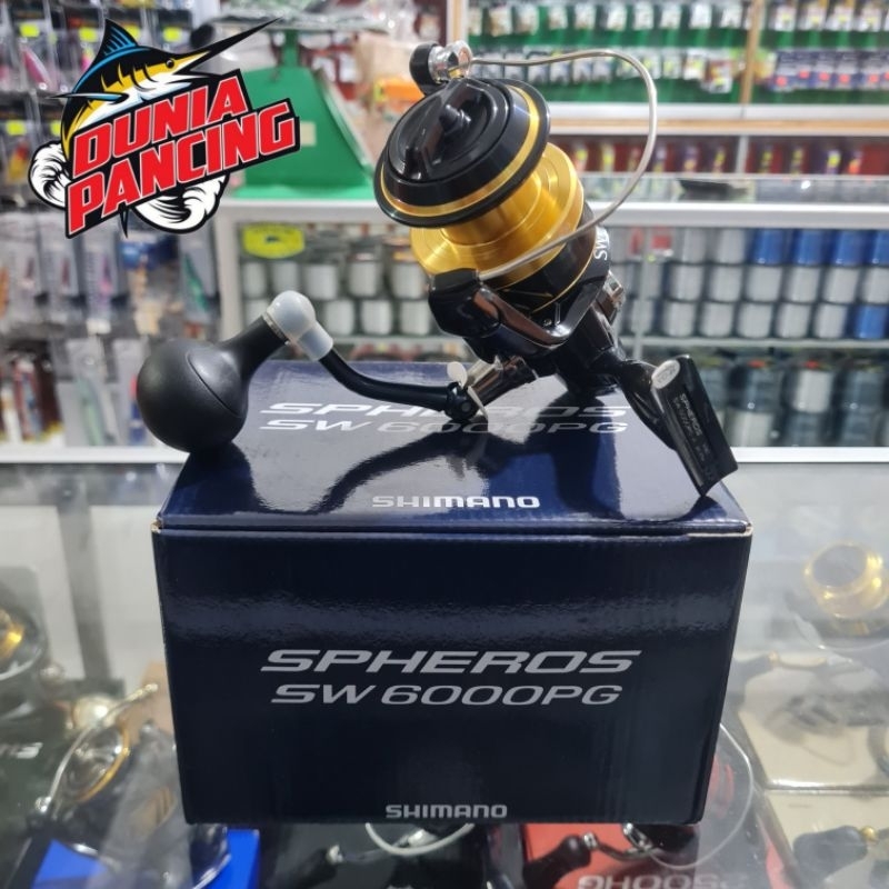 Reel Shimano Spheros SW 6000PG 2021 New Inbox