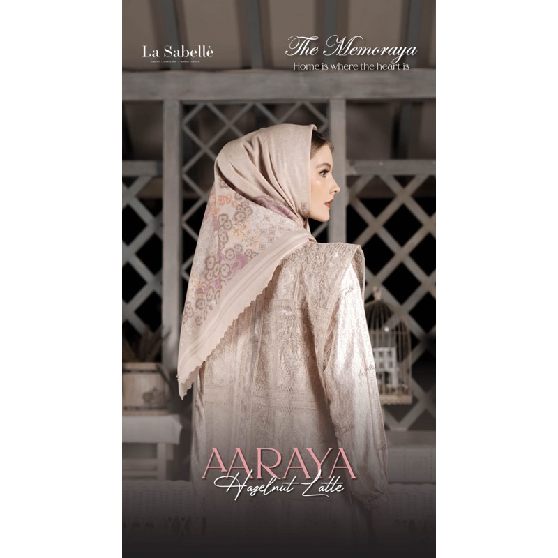 LA SABELLE SCARF NEW ORI WITH BOX
