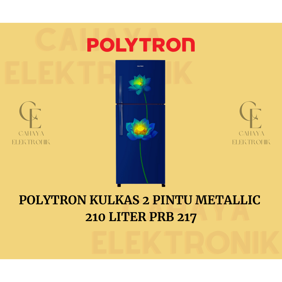 KULKAS POLYTRON 2 PINTU PRB 217