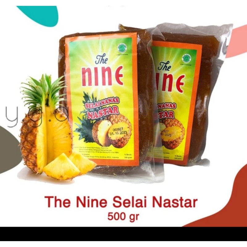 

Selai Nanas Isian Nastar The Nine 500 gr