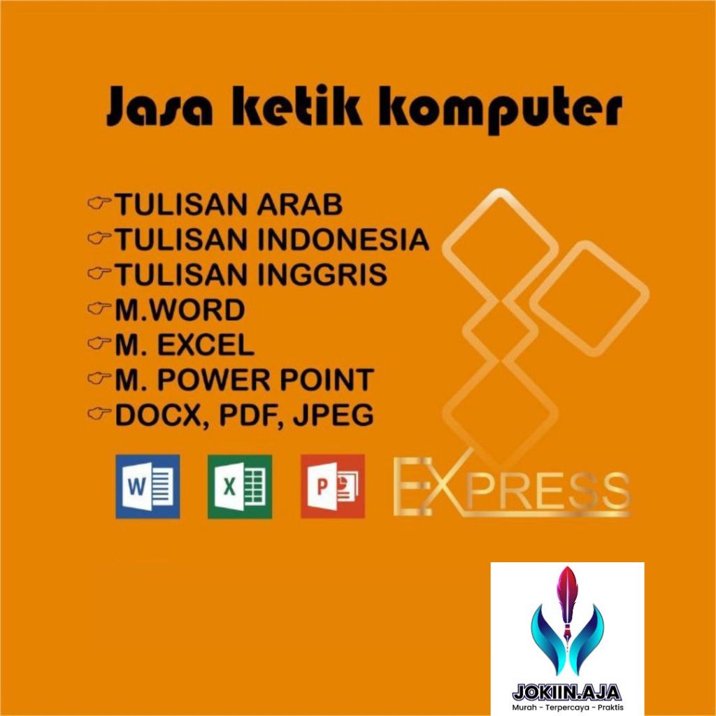 

JASA KETIK KOMPUTER