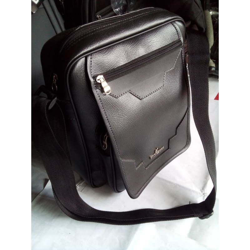 TSJ02 B016 "Exculsive Styles" TAS SELEMPANG JUMBO POLO DIPLOMAT TAS SLEMPANG PRIA