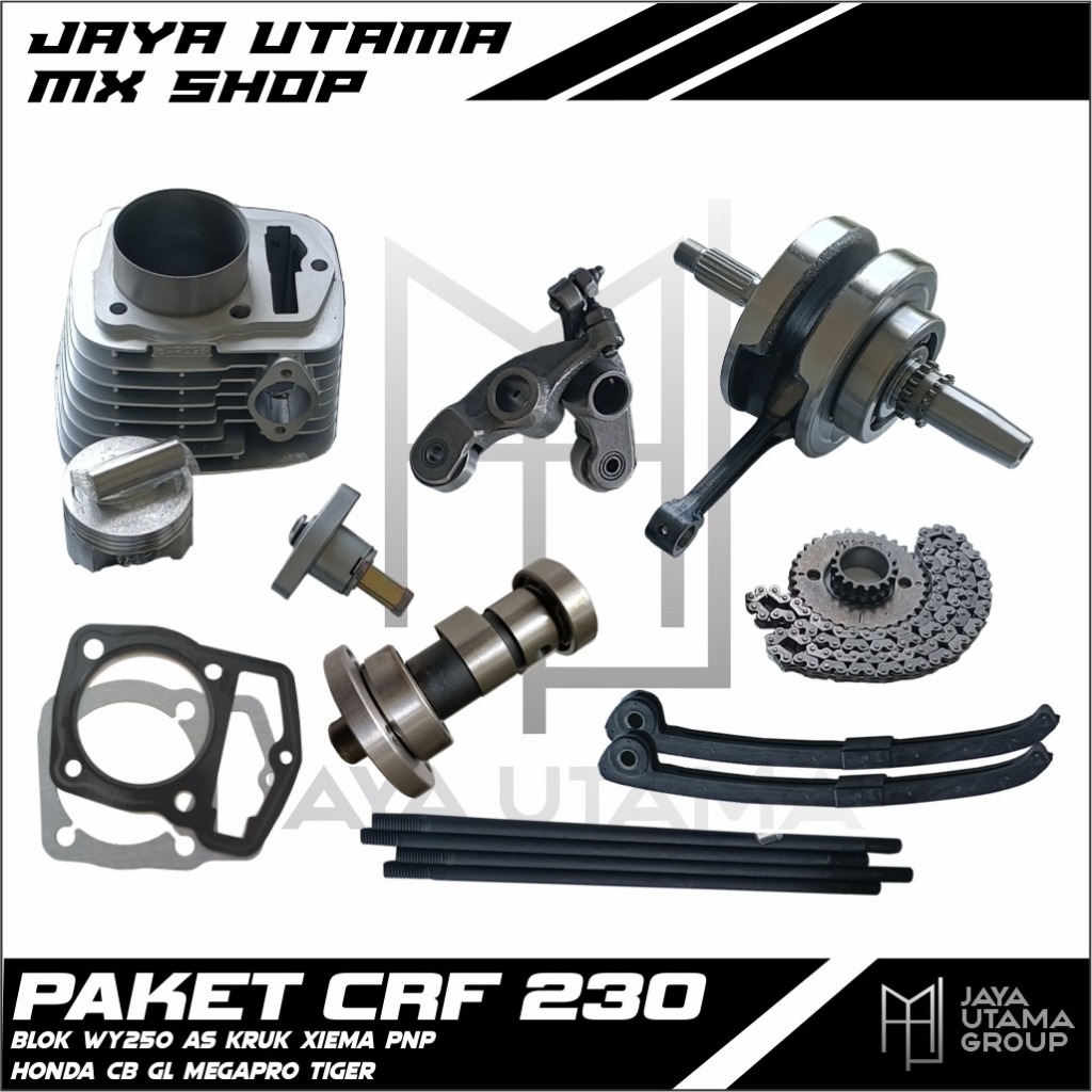 Paket Bore Up Herex CRF 230 CB 250 PNP Tiger Megapro GL Neotech