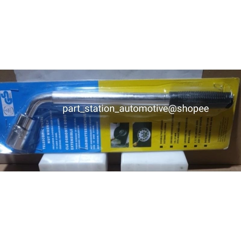 KUNCI RODA SHOCK 19 21 MM GS