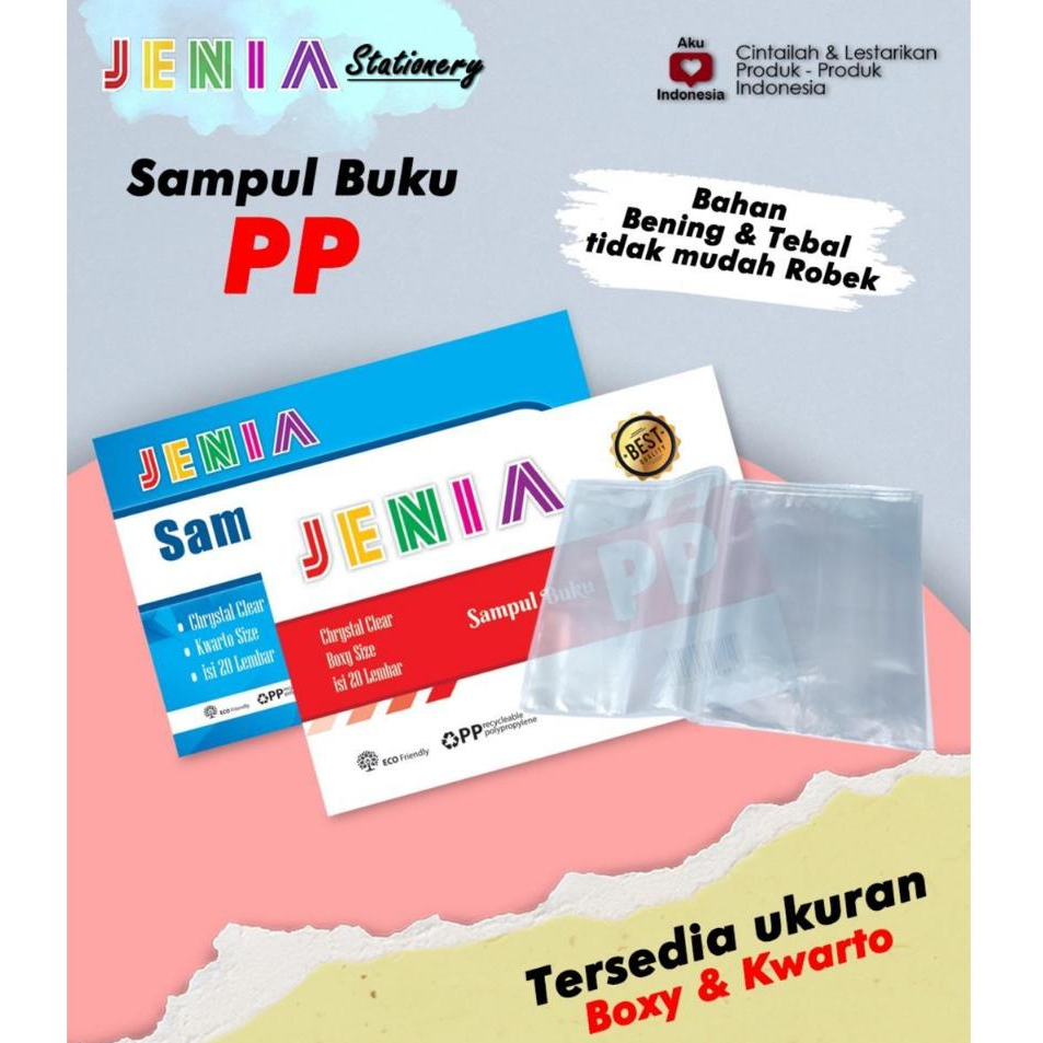 

Sampul Buku PP Plastik Kwarto dan Boxy (Isi 20 lembar)